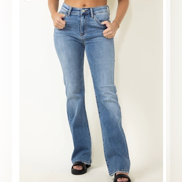 Judy Blue Vintage Bootcut Jeans Sz 5/27 - Picture 1 of 15